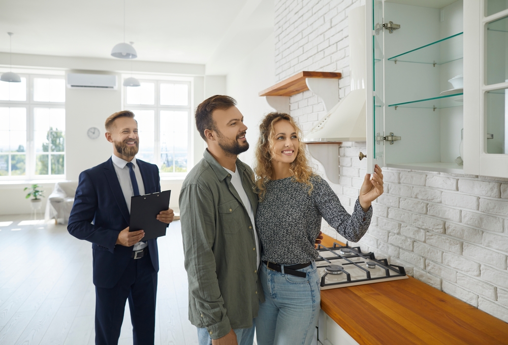 Local home buyer meeting a seller to review the property and make an offer